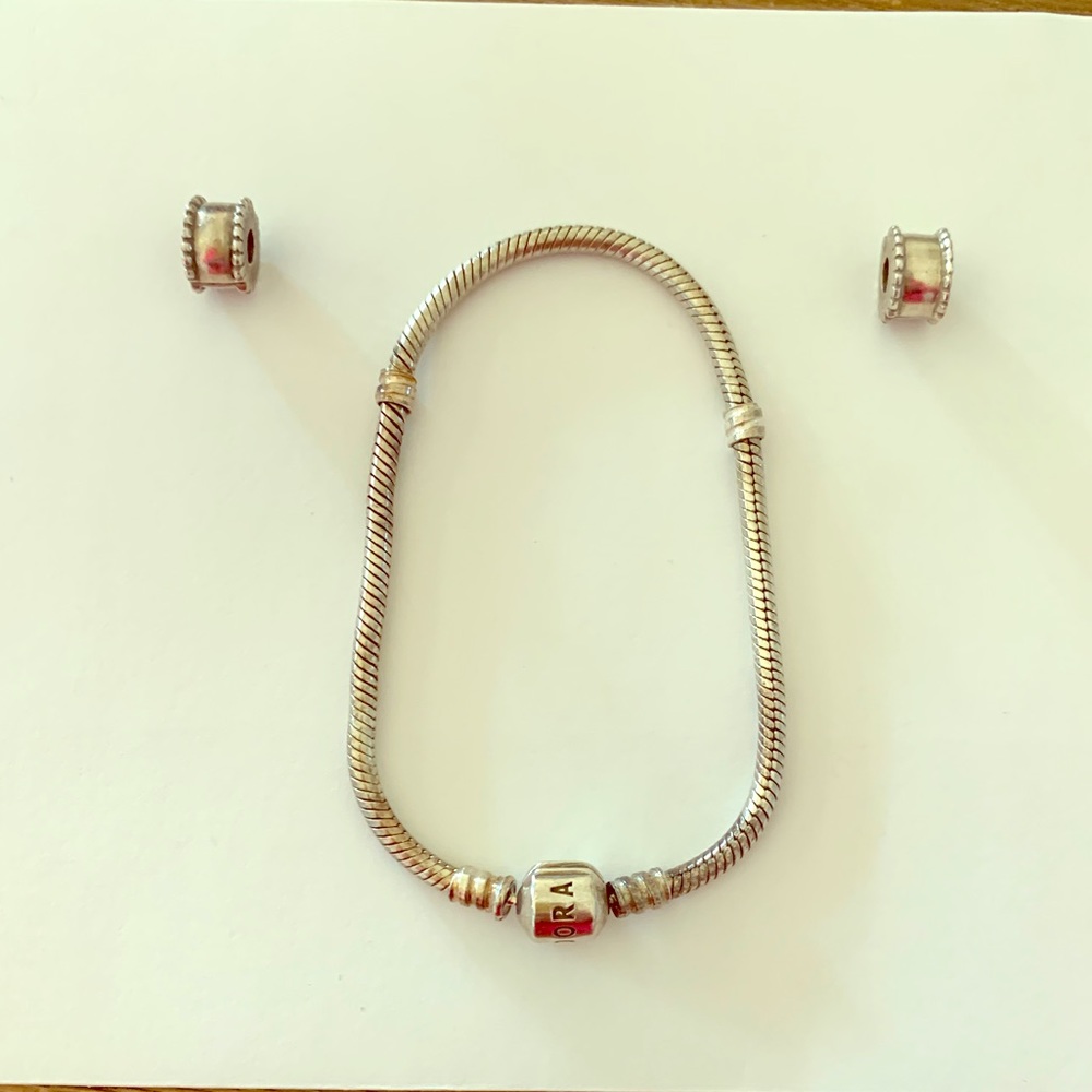 Pandora Sterling Silver Charm Bracelet